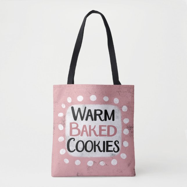 Warm gebackene Cookies Tote Bag Tasche (Vorderseite)