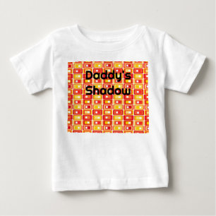Warm gestapelte Rechtecke Baby T-shirt