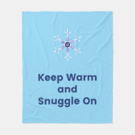 Warm halten und in den Wurf kuscheln Fleecedecke