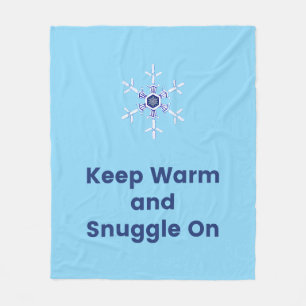 Warm halten und in den Wurf kuscheln Fleecedecke