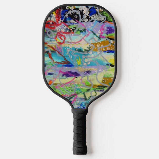 Warm Layers by Lydia's Art Sangria Pickleball Schläger (Vorderseite)