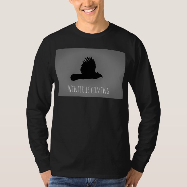 warm longsleeve for cold days  T-Shirt (Vorderseite)