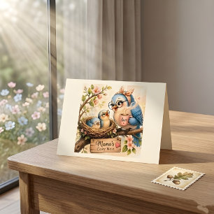 Warm Mama Folded Dankeskarten   Dankeskarte