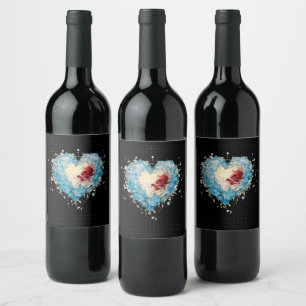Warm my heart, personalisiert weinetikett