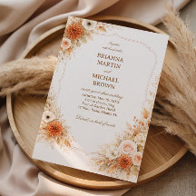 Warm Neutral Floral Elegant