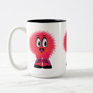 Warm schwindlig zweifarbige tasse