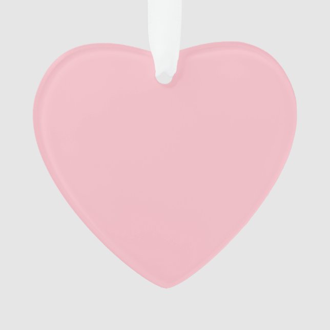 Warm Solid Pink Ornament (Vorderseite)
