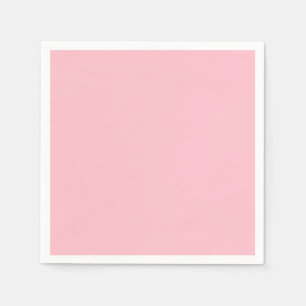 Warm Solid Pink Serviette