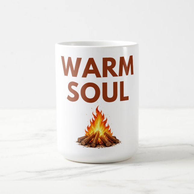 Warm Soul Minimal Fire Mug (Centre)