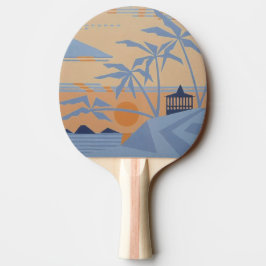 WARM TROPICS Pingpong Paddle Tischtennis Schläger