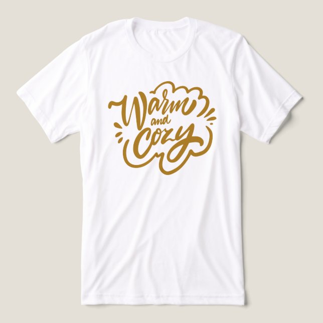 Warm und gemütlich Tri-Blend shirt (Design Vorderseite)