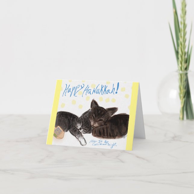 Warm und hell karte (Vorderseite)