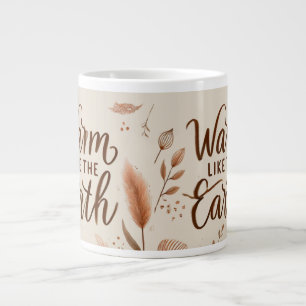 Warm wie die Tasse der Erde - Ästhetik Boho Kaffee