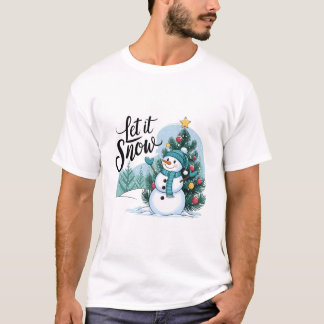 Warm winter cozy designs for festive times T-Shirt