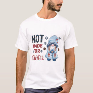 Warm winter cozy designs for festive times T-Shirt