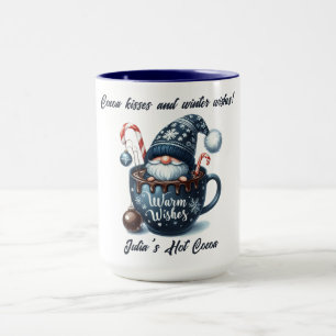 Warm Wishes Gnom Tasse