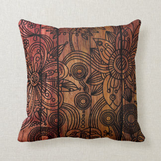 Warm Wood Kissen
