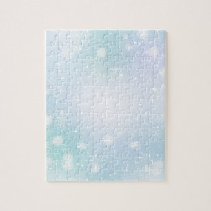 Warme aquamarine und lila