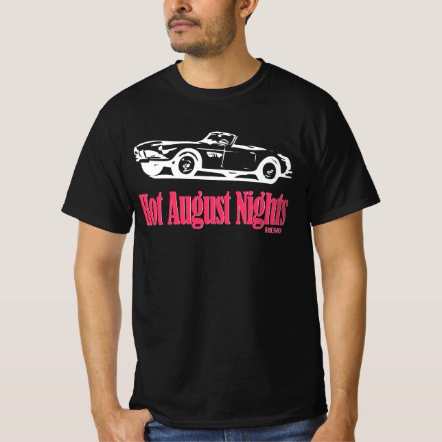 warme August T-Shirt (Vorderseite)