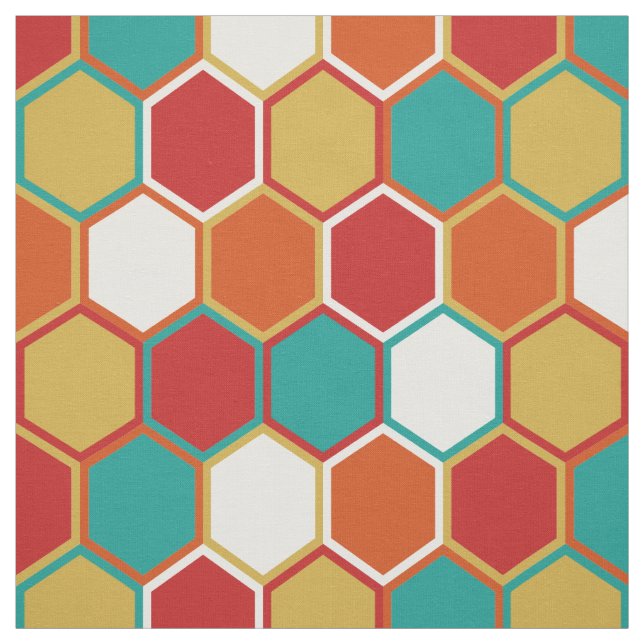 Warme Bienenwabe Stoff (Muster)