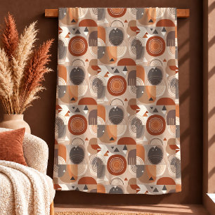Warme Boho-Regenbogen-Braun-Kupfer-Decke-Gift-Stil Fleecedecke