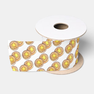 Warme Butterblüten UK Cuisine British Food Satinband