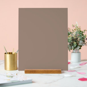 Warme Dusty Rose Hintergrund - Hochzeitsszenario Acrylschild