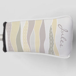 Warme farbige Waves hinzufügen Golf Headcover