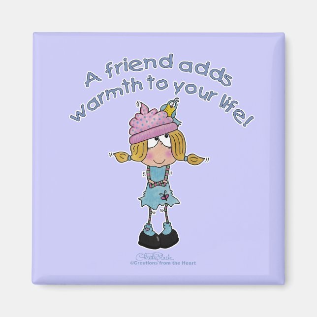 Warme Freunde! Magnet (Vorne)