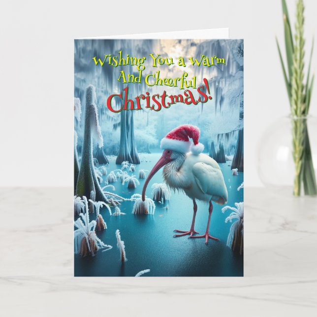 Wärme für Weihnachtsgrußkarte Karte (Vorderseite)