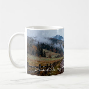 Warme Getränke und noch wärmere Freunde Kaffeetasse