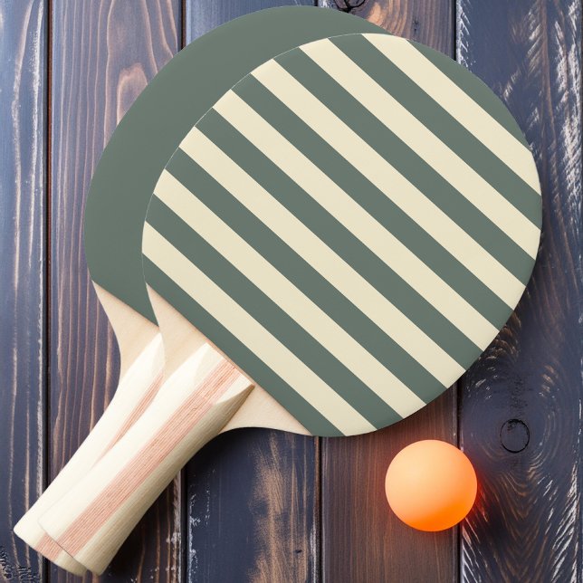 Warme graue Polo Streifen und Solid Tischtennis Schläger (Von Creator hochgeladen)