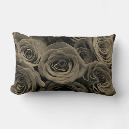 Warme graue Rose Lendenkissen