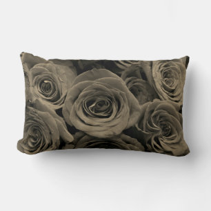 Warme graue Rose Lendenkissen
