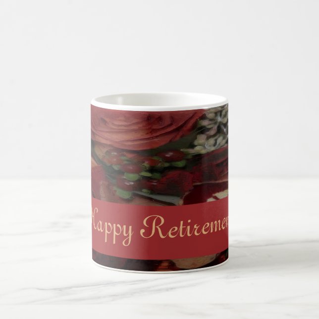 Warme Herbstfarben Kaffeetasse (Mittel)