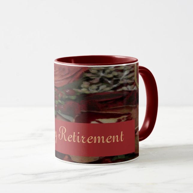 Warme Herbstfarben Tasse (VorderseiteRechts)