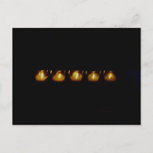 Wärme im Dunkeln Postkarte