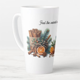 Wärme in jedem Schluck Festlicher Becher der Freud Milchtasse