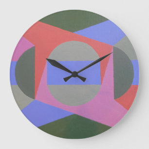 Wärme in jeder Stunde Moderne runde Uhr