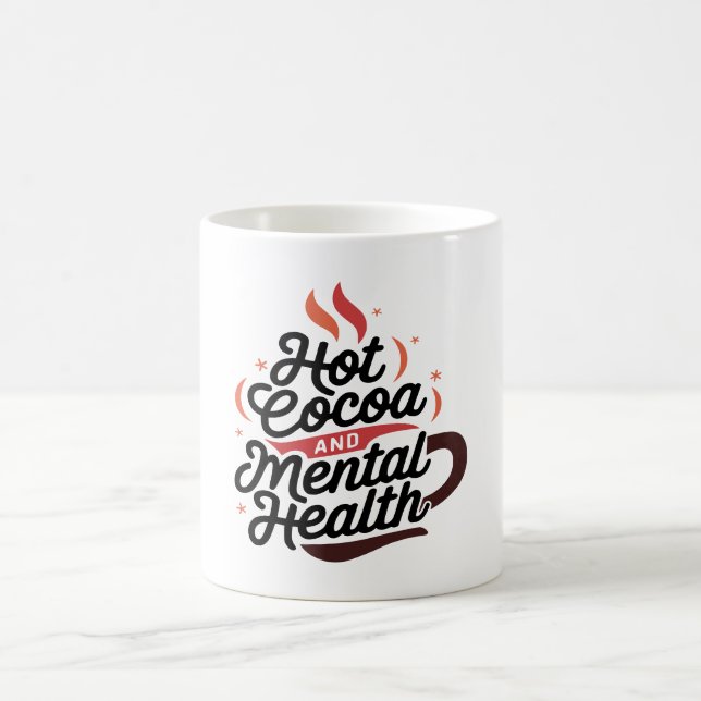 Warme Kakao- und psychische Tasse (Mittel)