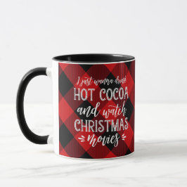Warme Kakaos und Filme | Rot | Weihnachten Tasse