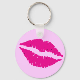 Warme Lippen Schlüsselanhänger