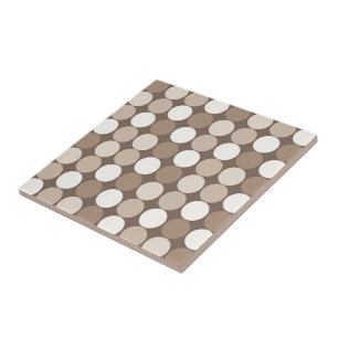 Warme neutrale Erdkreis-Geometrie Fliese