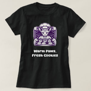 Warme Pfoten Frische Kekse Gemütliche Backfreuden T-Shirt