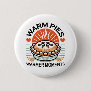 Warme Pies Warmer Momente - Gemütliche Herbstgesta Button