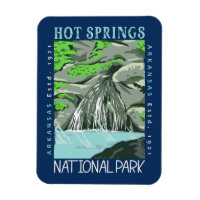 Warme Quellen Nationalpark Arkansas erschüttert