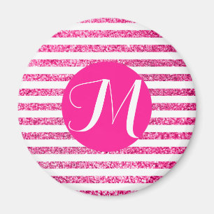 Warme rosa Streifen mit individuell einstellbarer Magnet