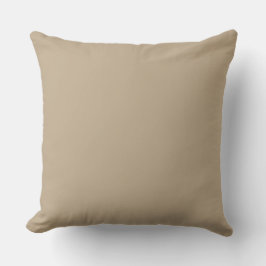 Warme Sandfarbe - Kissen mit Rückenlehne