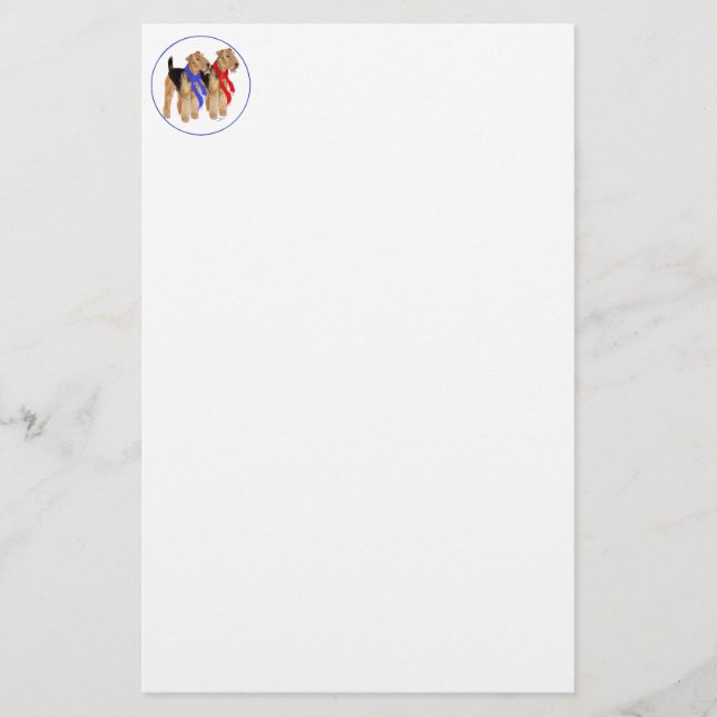 Warme Scarves Briefpapier (Vorderseite)