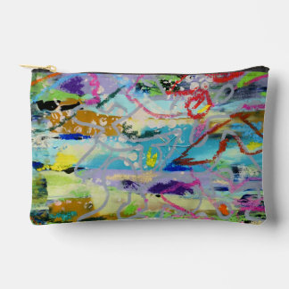 Warme Schichten von Lydia's Art Sangria Zubehörtasche